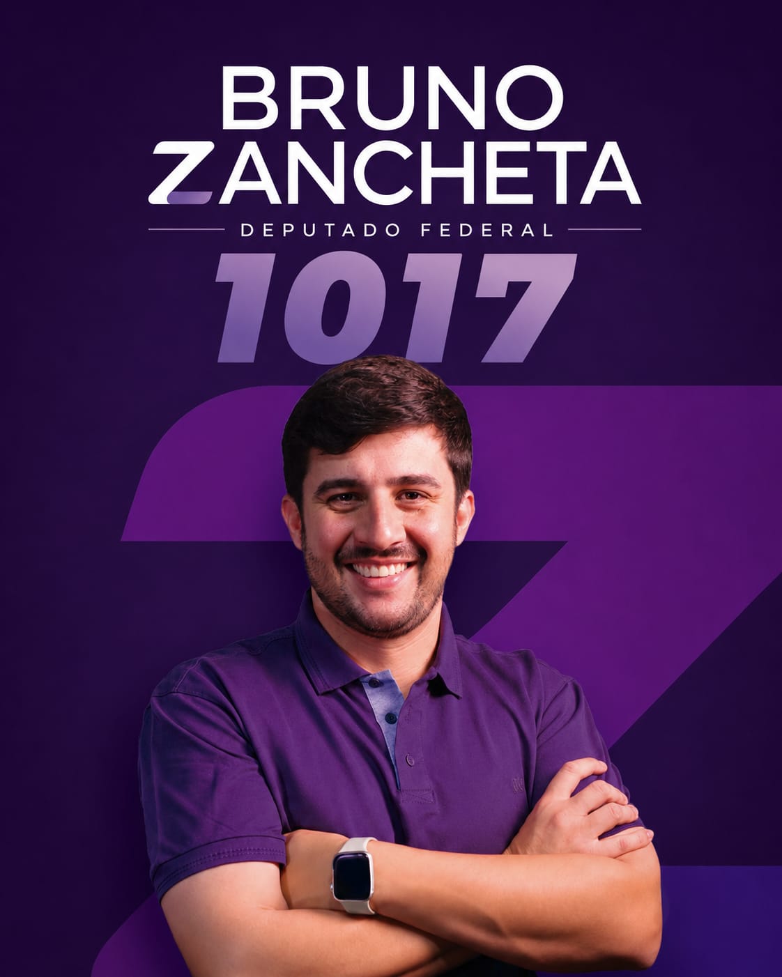 Bruno Zancheta, candidato a deputado federal 1017